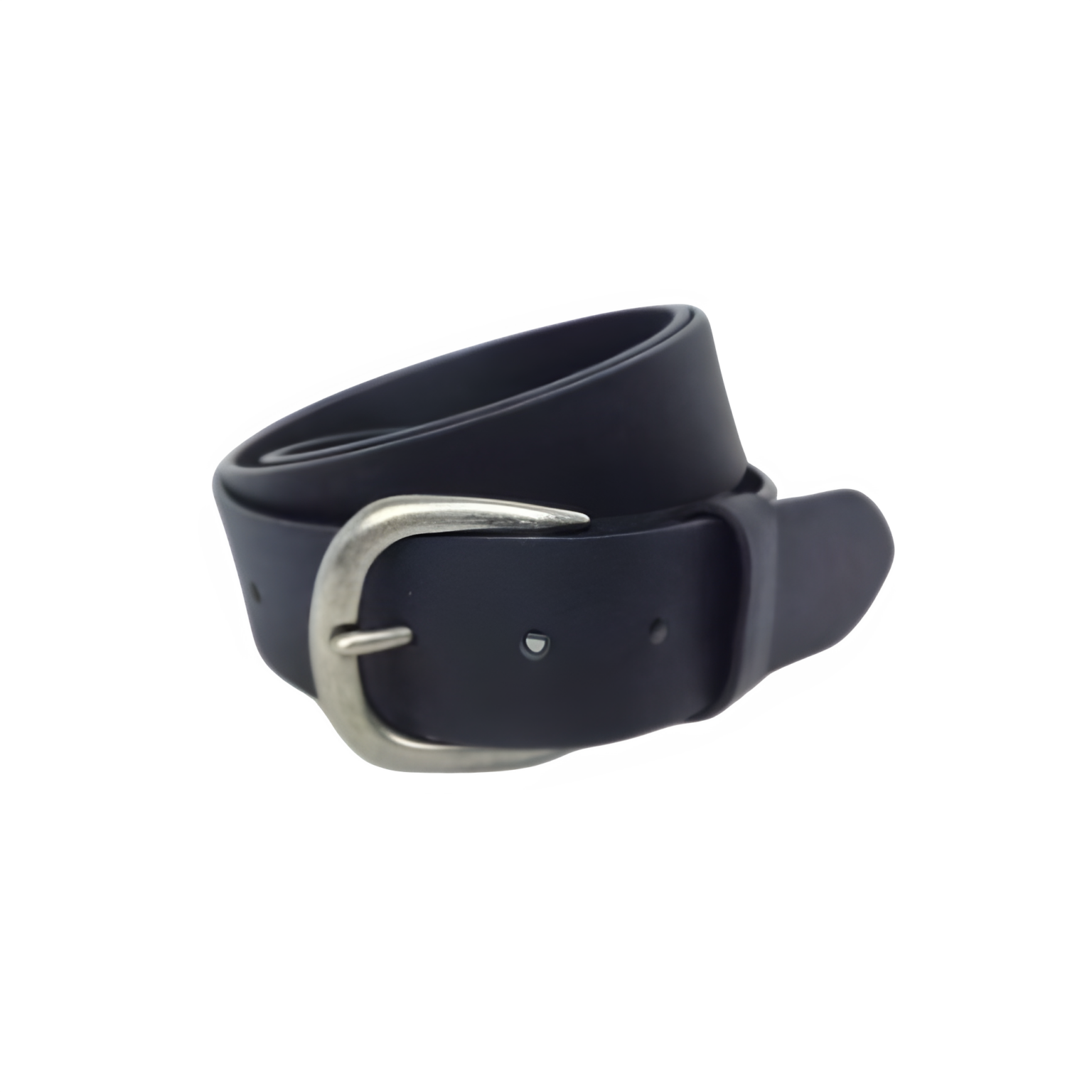 Elite Full Grain Leather 1.5 Inch Wide Black Belt Plus Size Belts